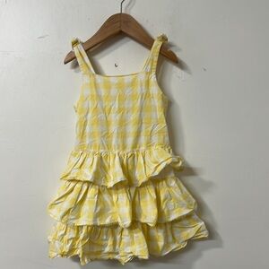 Gymboree Casual Yellow Dress with Playful Ruffles